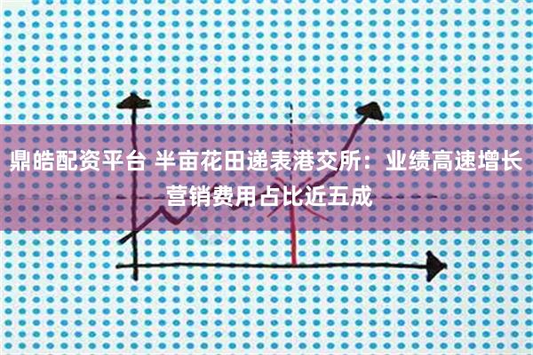鼎皓配资平台 半亩花田递表港交所：业绩高速增长 营销费用占比近五成