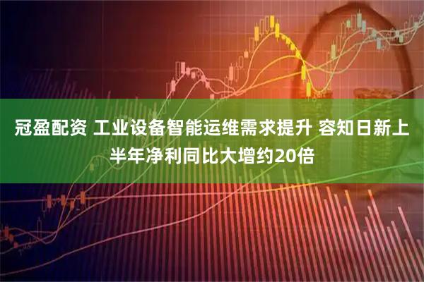 冠盈配资 工业设备智能运维需求提升 容知日新上半年净利同比大增约20倍